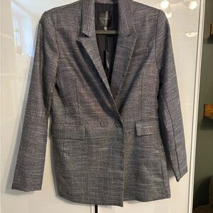 Dynamite Heather Gray/silver Blazer